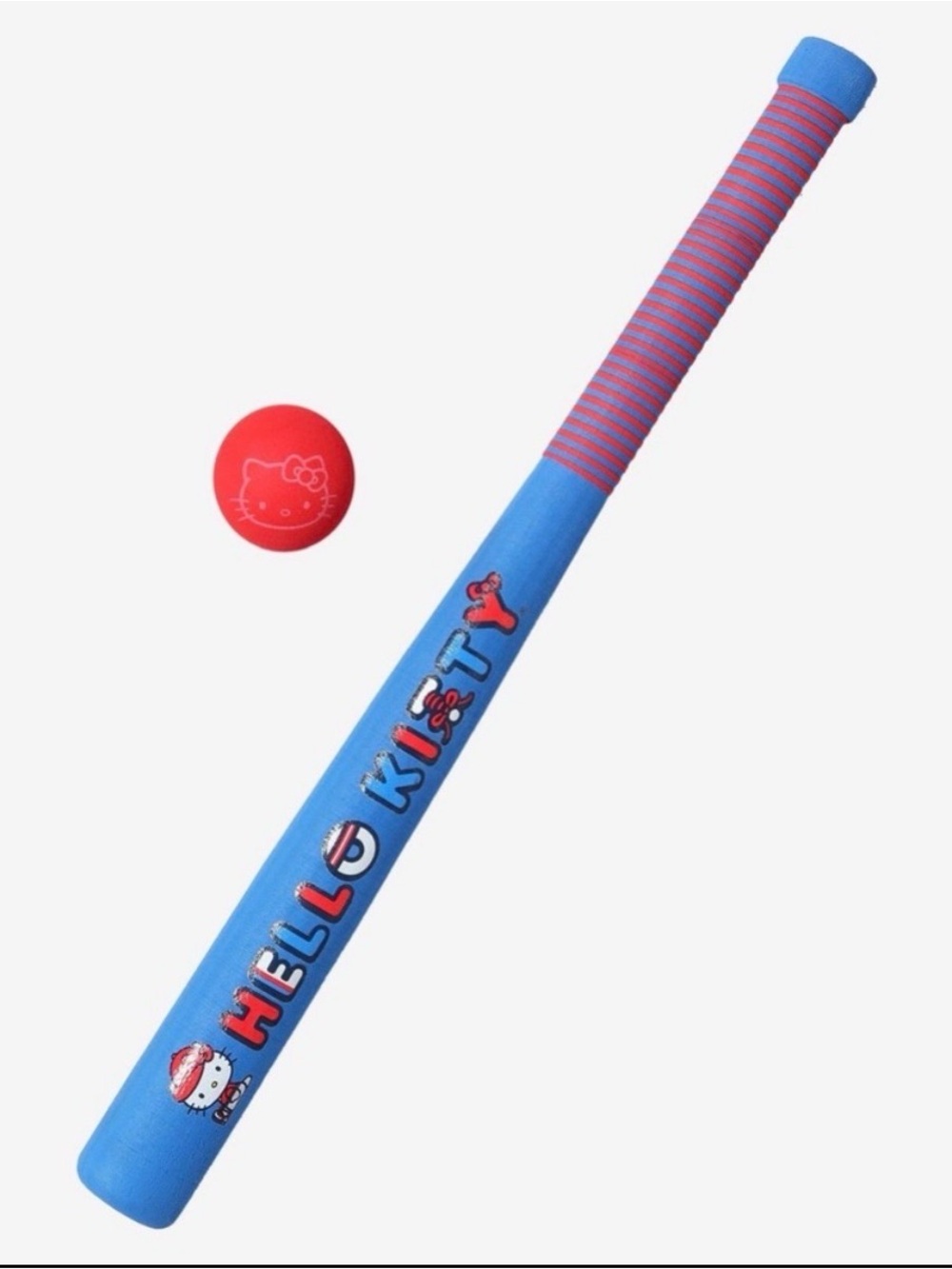 Hello Kitty Blue and Red Baseball Set- NWT